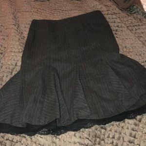 Gray skirt